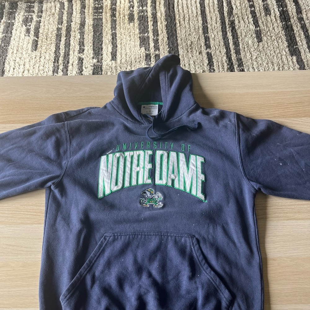 Champion Notre Dame Hoodie L